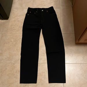 Levi Strauss black jeans 550 30x32